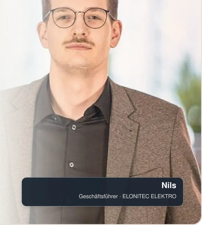 EloniTec Elektro — 40 Stunden weniger Büroarbeit pro Monat